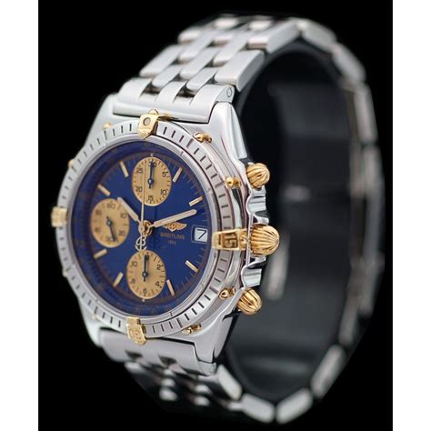 montre breitling chronomat or et acier|montre Breitling homme.